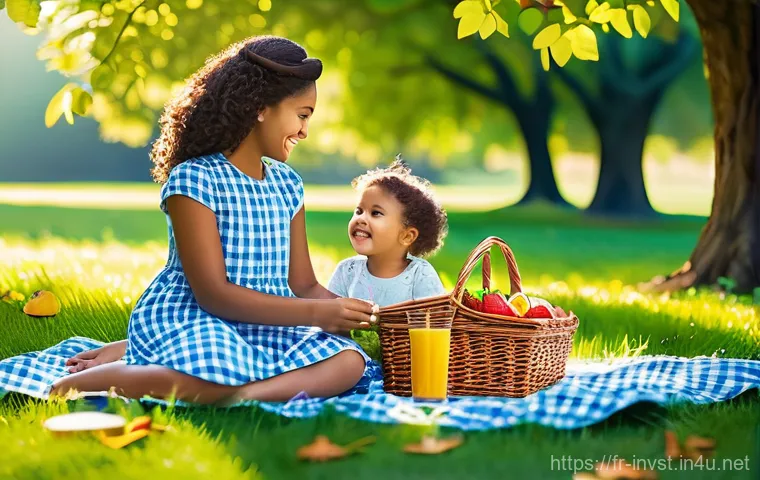 코인 업비트와 바이낸스 비교 - **Prompt 1: A Joyful Family Picnic in a Sunny Park**
"A happy, diverse family of four enjoying a...