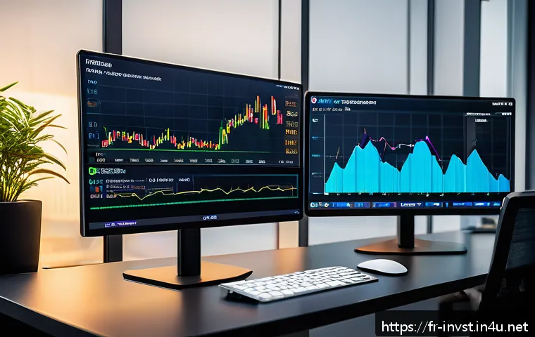 코인 플랫폼 선택 가이드 - A modern, sleek cryptocurrency trading platform interface displayed on a high-resolution computer sc...