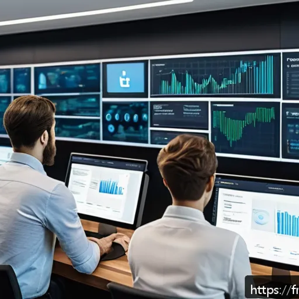 코인 스캠 프로젝트 식별법 - A professional workspace scene showing a diverse team of crypto developers and analysts gathered aro...